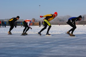 Training District Hoekse Waard bij Nooitgedagt, januari 2011