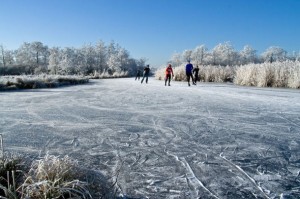 Foto van de ijsbaan, december 2011