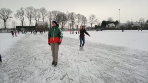 Foto van de ijsbaan, februari 2012