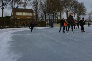 Foto van de ijsbaan, november 2022