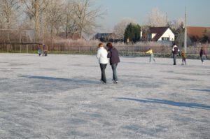 Foto van de ijsbaan, november 2022