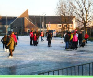 Foto van de ijsbaan, november 2022
