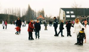 Foto van de ijsbaan, november 2022