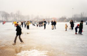 Foto van de ijsbaan, november 2022