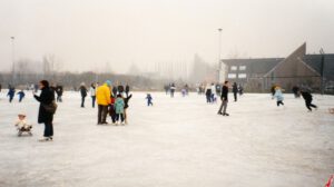 Foto van de ijsbaan, november 2022