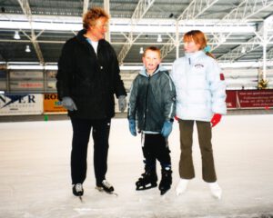 Foto van de ijsbaan, november 2022