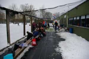 Foto van de ijsbaan, november 2022