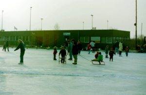 Foto van de ijsbaan, november 2022