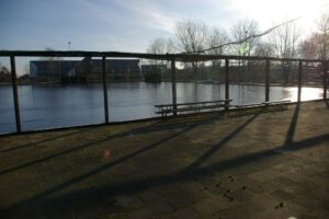 Foto van de ijsbaan, november 2022