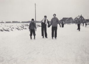 Foto van de ijsbaan, november 2022