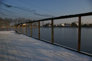 Foto van de ijsbaan, november 2022