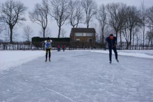 Foto van de ijsbaan, november 2022