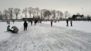 Foto van de ijsbaan, november 2022
