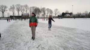 Foto van de ijsbaan, november 2022