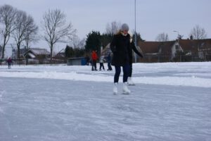 Foto van de ijsbaan, november 2022