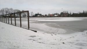 Foto van de ijsbaan, november 2022
