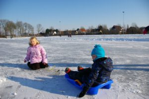 Foto van de ijsbaan, november 2022