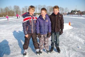 Foto van de ijsbaan, november 2022