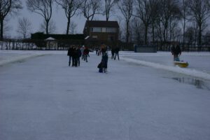 Foto van de ijsbaan, november 2022