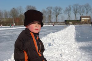 Foto van de ijsbaan, november 2022
