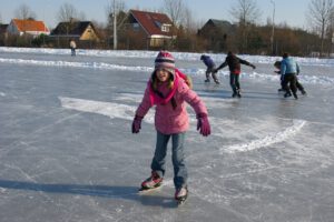 Foto van de ijsbaan, november 2022
