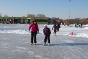 Foto van de ijsbaan, november 2022