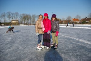 Foto van de ijsbaan, november 2022