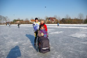 Foto van de ijsbaan, november 2022