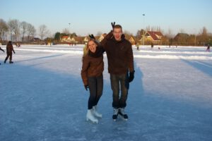 Foto van de ijsbaan, november 2022