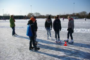 Foto van de ijsbaan, november 2022