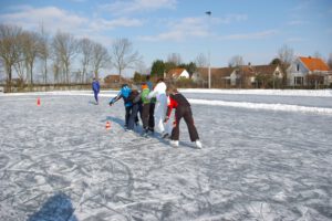 Foto van de ijsbaan, november 2022