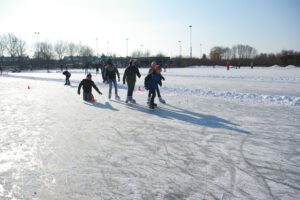 Foto van de ijsbaan, november 2022
