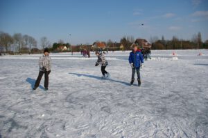 Foto van de ijsbaan, november 2022