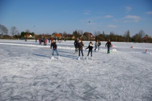 Foto van de ijsbaan, november 2022