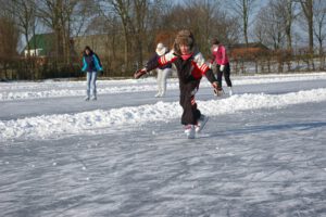 Foto van de ijsbaan, november 2022