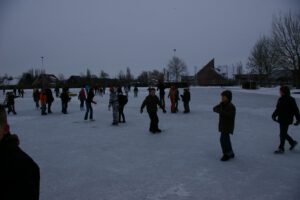 Foto van de ijsbaan, november 2022