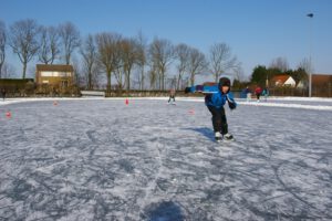 Foto van de ijsbaan, november 2022