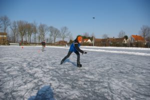 Foto van de ijsbaan, november 2022