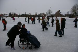 Foto van de ijsbaan, november 2022