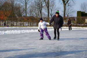 Foto van de ijsbaan, november 2022