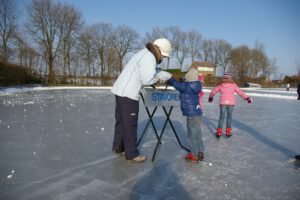 Foto van de ijsbaan, november 2022