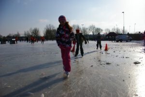 Foto van de ijsbaan, november 2022