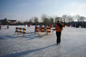Foto van de ijsbaan, november 2022