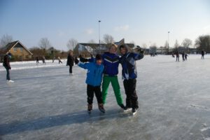 Foto van de ijsbaan, november 2022
