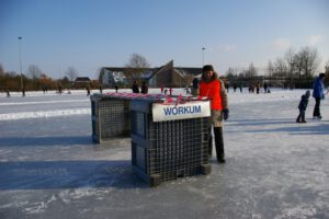 Foto van de ijsbaan, november 2022