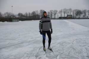 Foto van de ijsbaan, november 2022