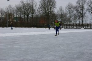 Foto van de ijsbaan, november 2022
