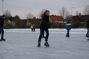Foto van de ijsbaan, november 2022