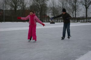 Foto van de ijsbaan, november 2022
