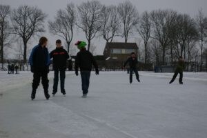 Foto van de ijsbaan, november 2022